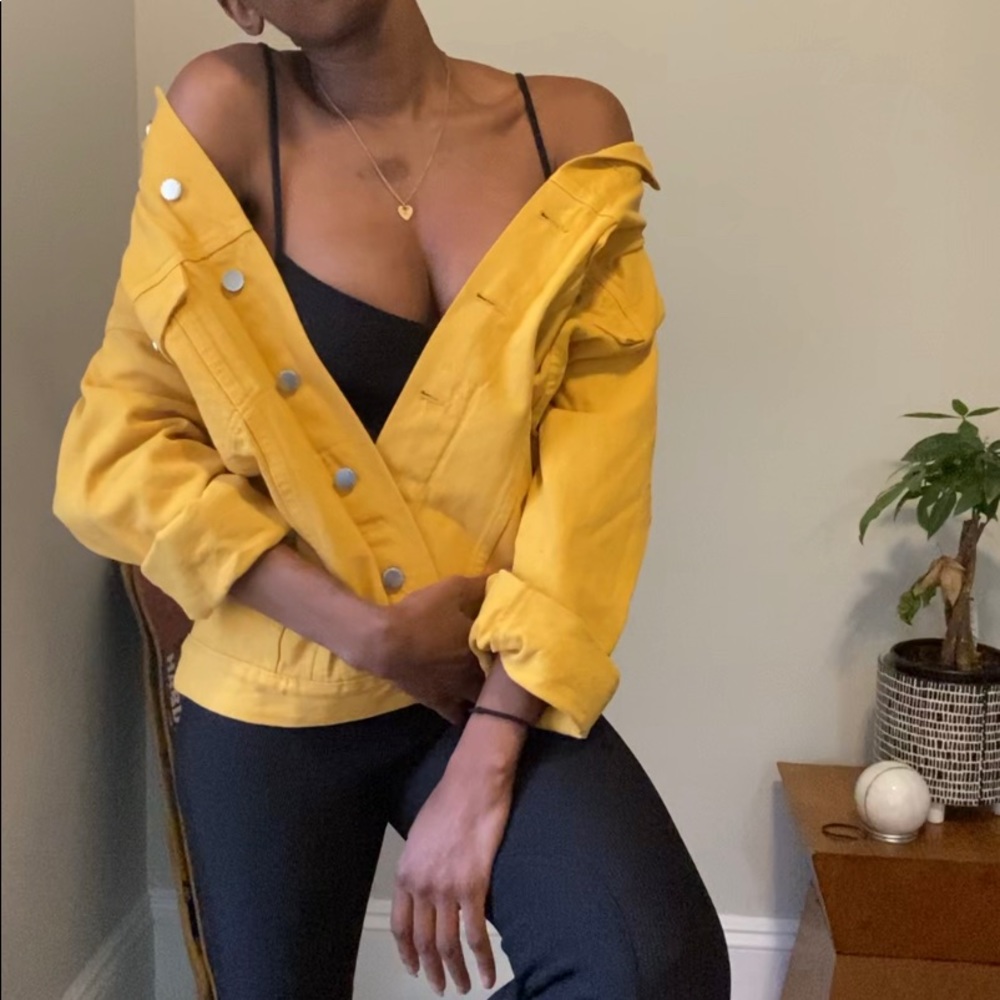 Oversize denim jacket. NWOT